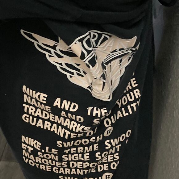 Nike Women's Black and Pink T-shirt - Picture 2 of 4